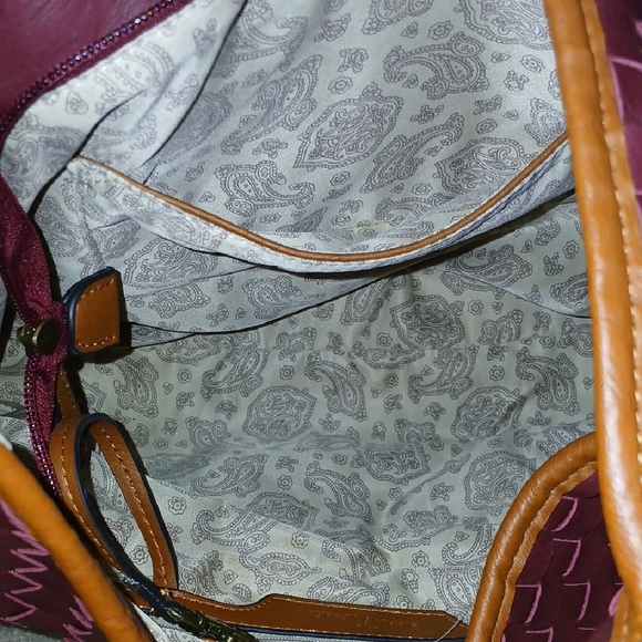 Simply Noelle Woven Leather Shoulder Bag - Picture 5 of 5